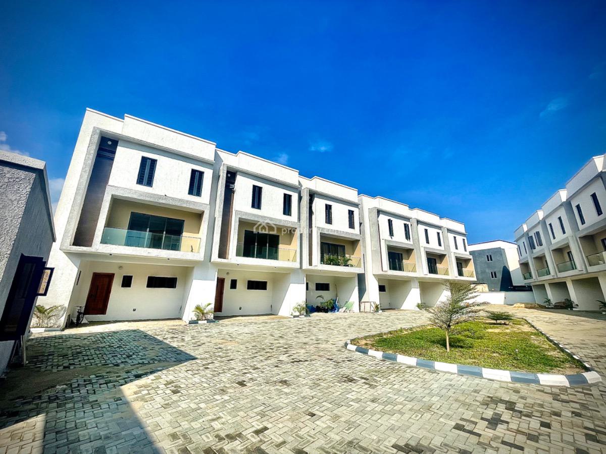 Brand New 4 Bedrooms Terrace Duplex, Ikate Elegushi, Lekki, Lagos, Terraced Duplex for Sale