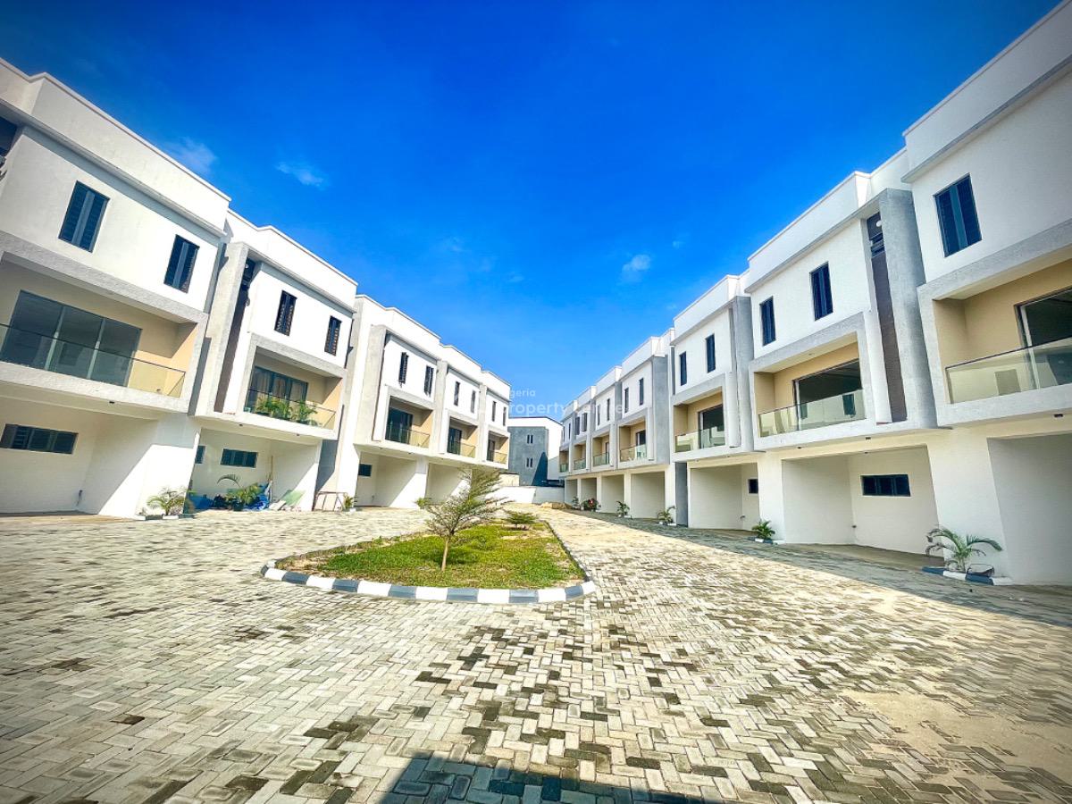 Brand New 4 Bedrooms Terrace Duplex, Ikate Elegushi, Lekki, Lagos, Terraced Duplex for Sale