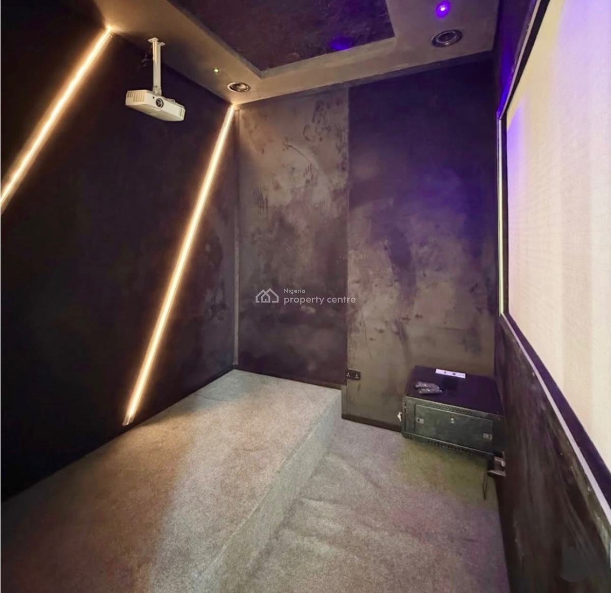 Well Built 5 Bedroom Fully Detached Duplex with Pool Cinema, Ikota, Lekki, Lagos, Detached Duplex for Sale