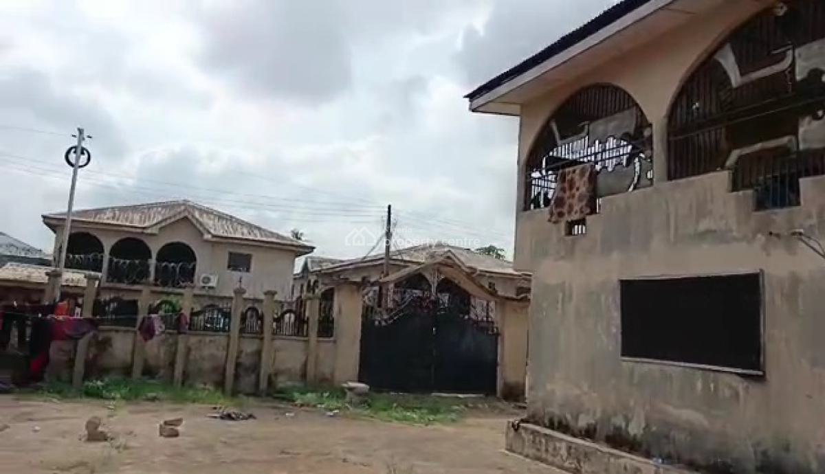 9 Bedrooms Duplex, 2 Bedrooms Bq 100ft By 100ft Land, Etete Road, Gra, Off Sapele Road, Benin, Oredo, Edo, Detached Duplex for Sale