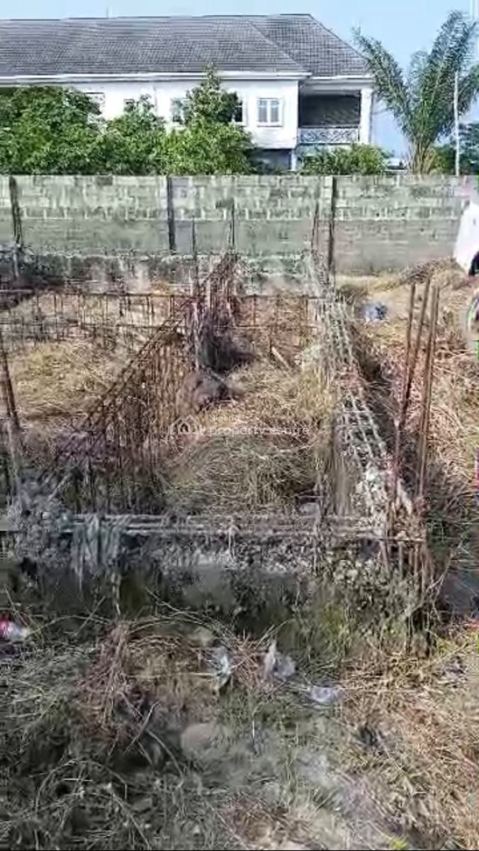 Raft Foundation Comprises of Duplex & 4 Flats, All Saints Estate, Off Sangotedo Road, Ogombo, Ajah, Lagos, Land for Sale