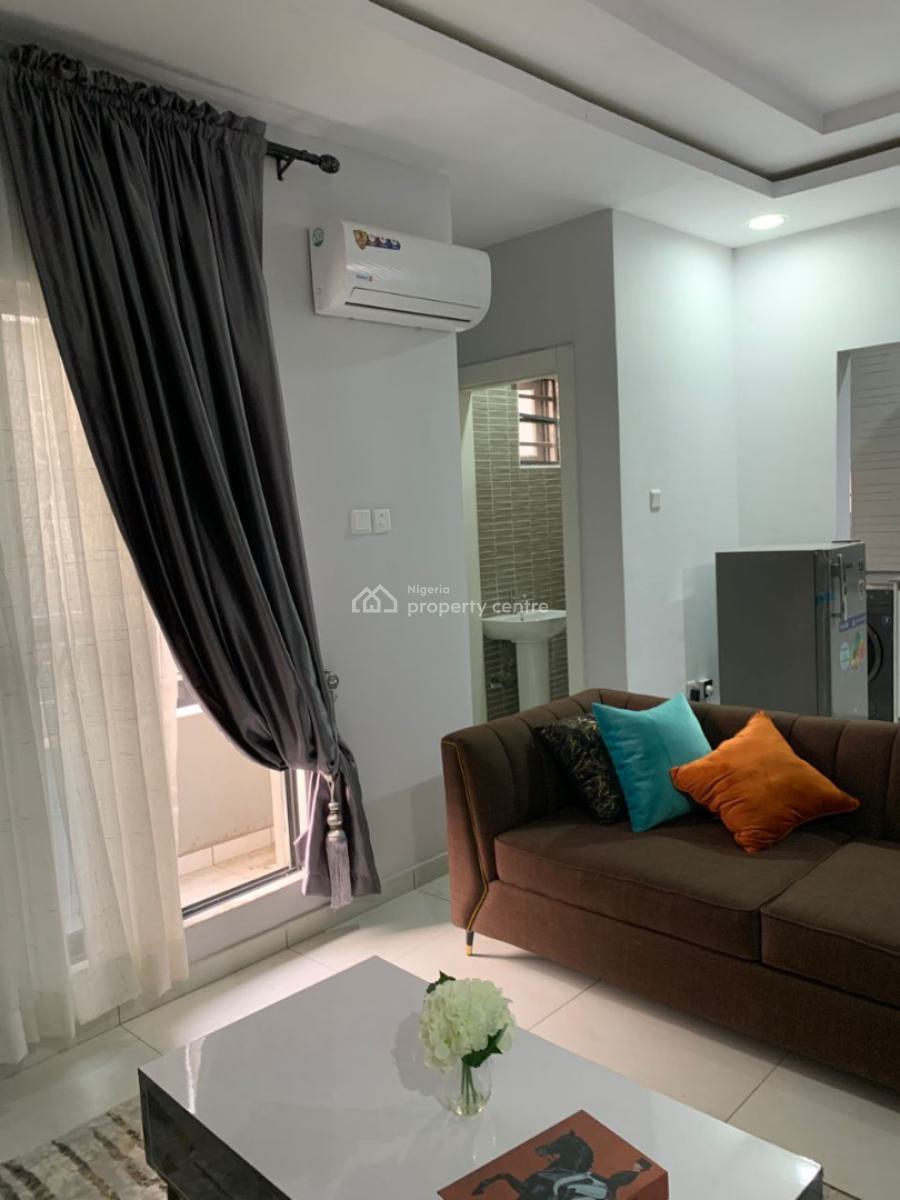 Luxury Fully Furnished 1 Bedroom Apartment 24hrs Electricity, Oral Estate, Lekki, Lagos, Mini Flat (room and Parlour) for Rent