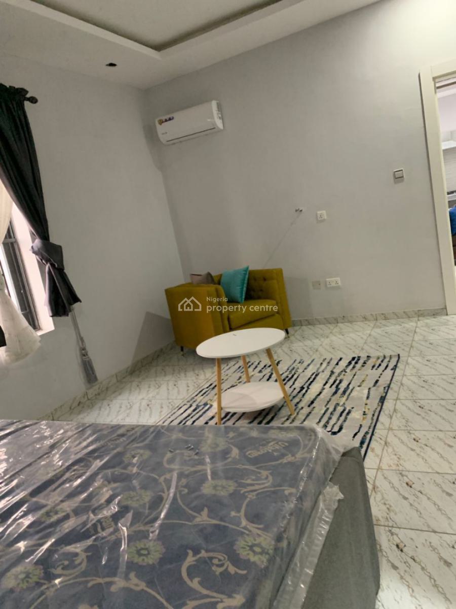 Luxury Fully Furnished 1 Bedroom Apartment 24hrs Electricity, Oral Estate, Lekki, Lagos, Mini Flat (room and Parlour) for Rent