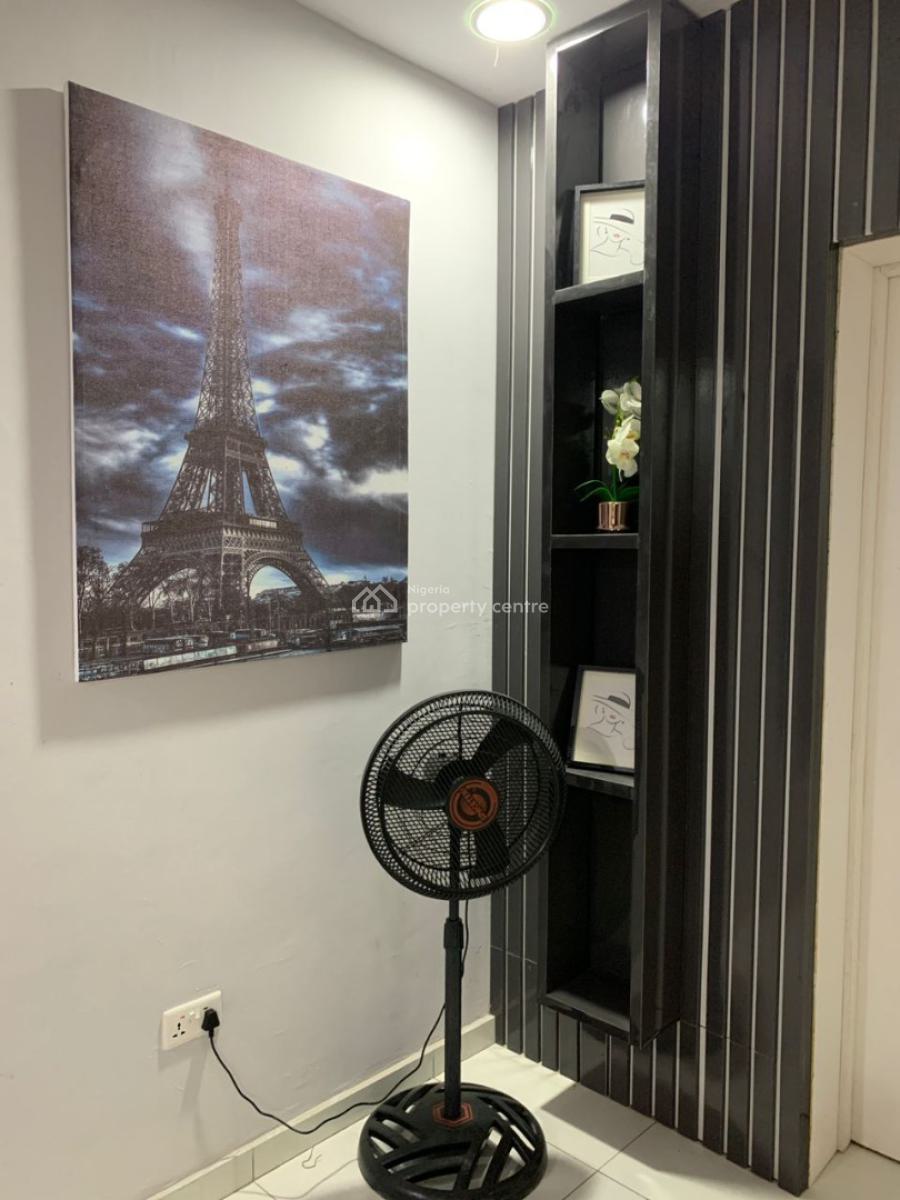 Luxury Fully Furnished 1 Bedroom Apartment 24hrs Electricity, Oral Estate, Lekki, Lagos, Mini Flat (room and Parlour) for Rent