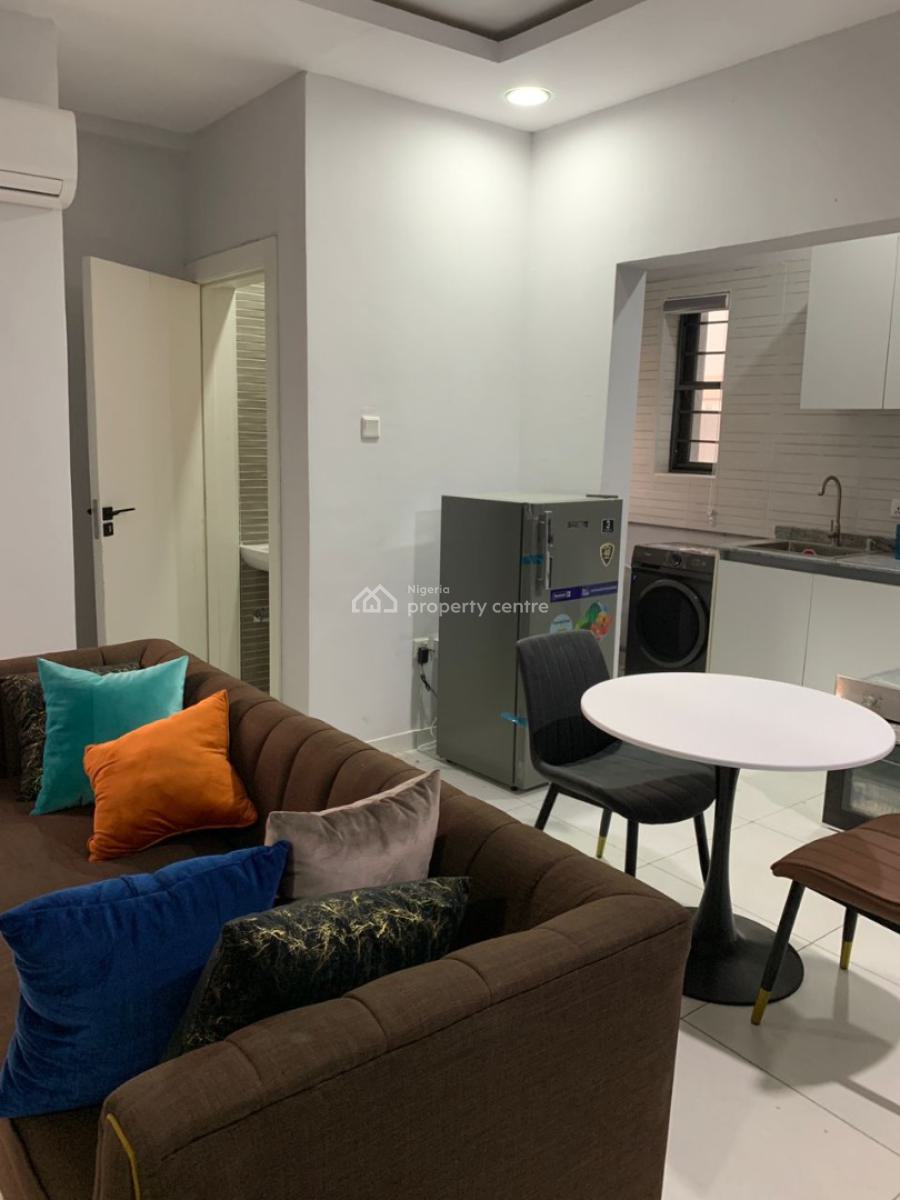 Luxury Fully Furnished 1 Bedroom Apartment 24hrs Electricity, Oral Estate, Lekki, Lagos, Mini Flat (room and Parlour) for Rent