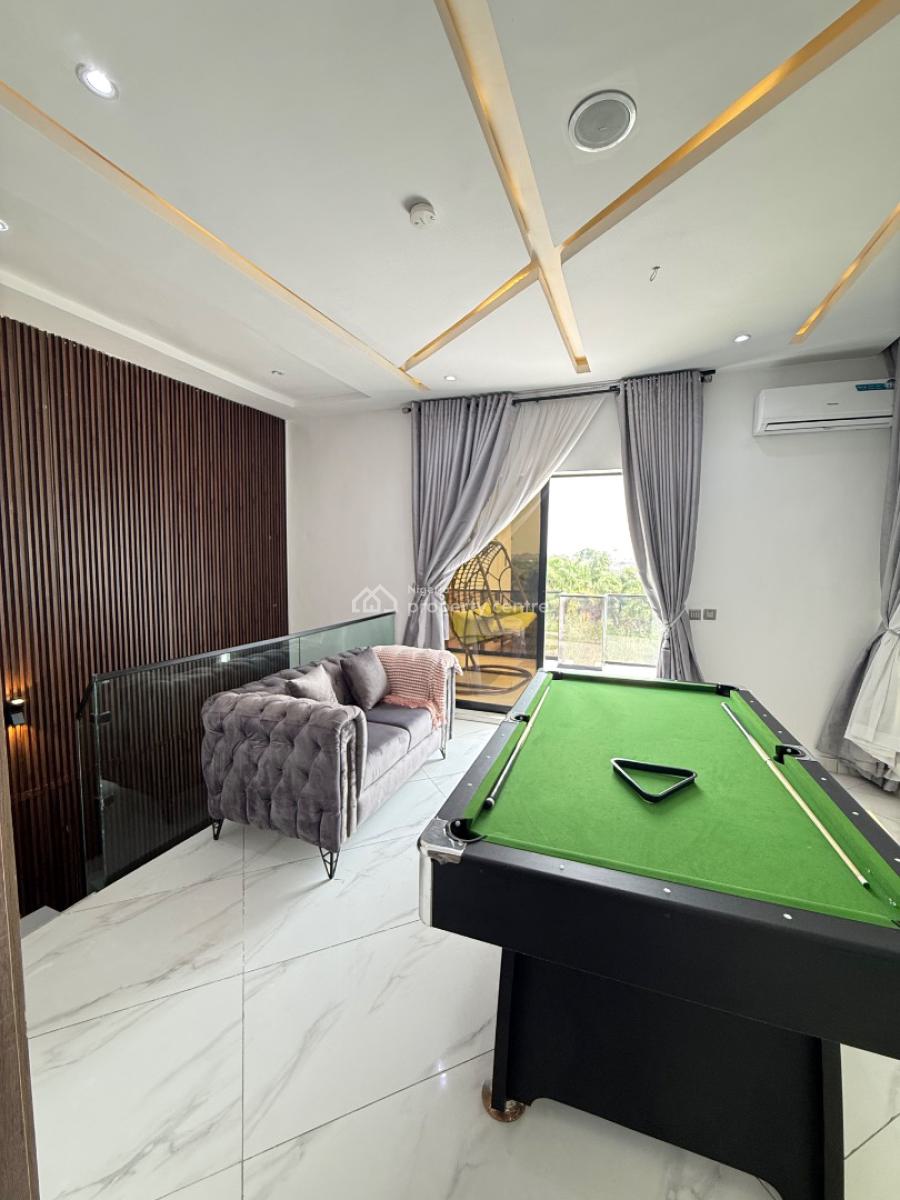 3 Bedroom Duplex with Bq and Snooker Board, Artican Beach View Estate, Ogombo, Ajah, Lagos, Semi-detached Duplex for Rent