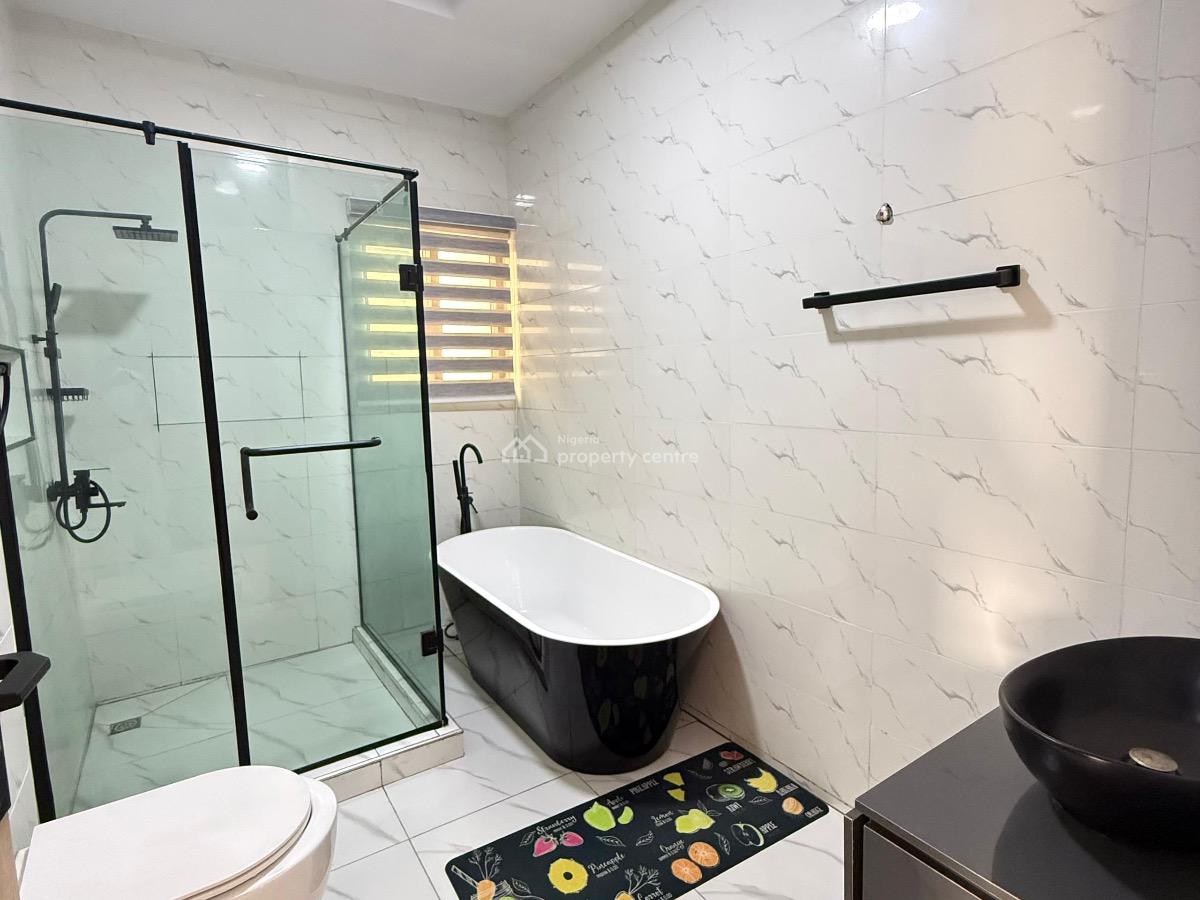 Fully Serviced Furnished 3 Bedrooms Semi Detached Duplex with Bq, Atican Beach Estate Ajah By Coastal Road, Ajah, Lagos, Semi-detached Duplex for Rent