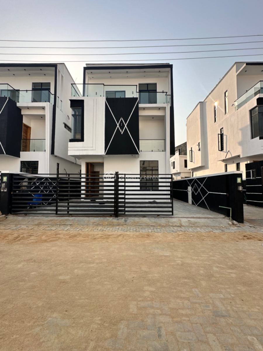 Large 5 Bedrooms Fully Detached House, Chevron Estate, Lekki, Lagos, Detached Duplex for Sale