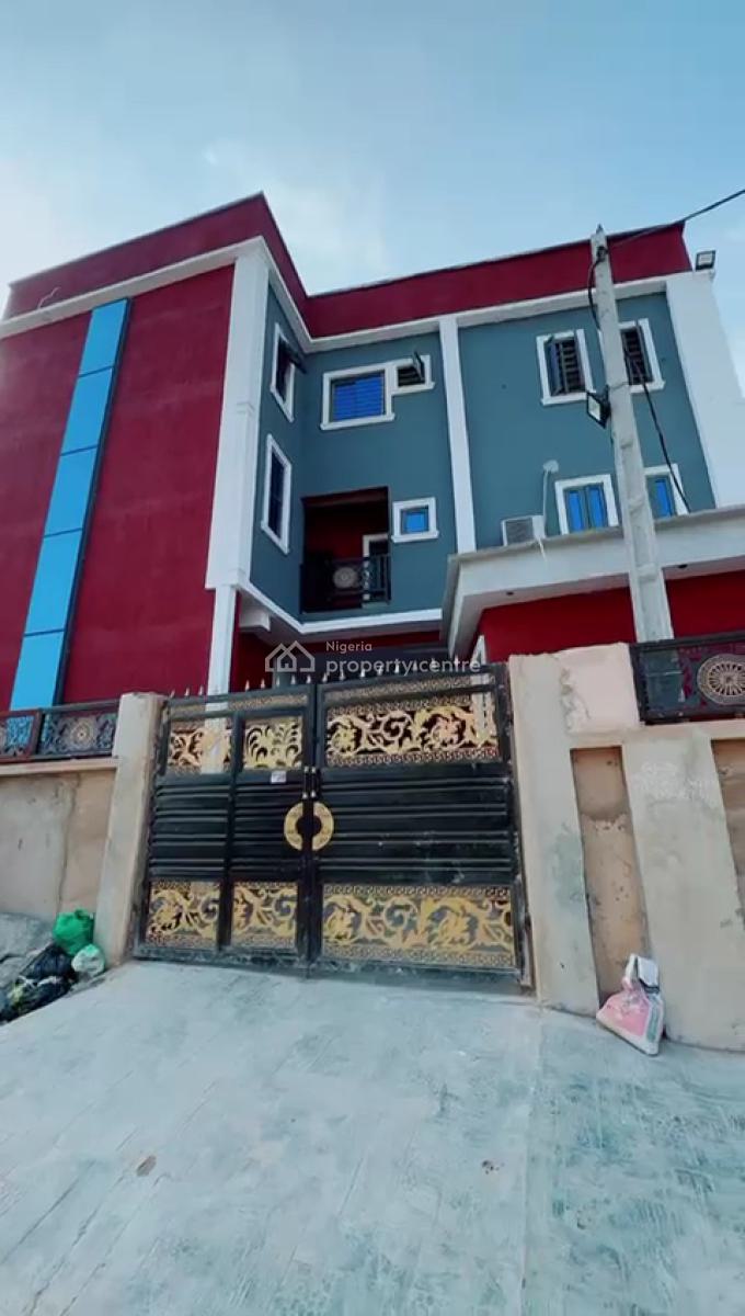 New 2 Bedroom Massionatte with Personal Prepaid, New Garage, Gbagada, Lagos, Detached Duplex for Sale