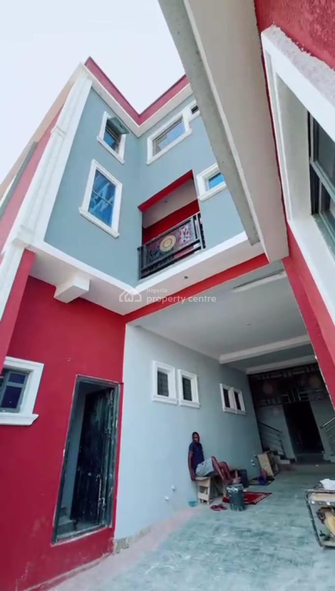 New 2 Bedroom Massionatte with Personal Prepaid, New Garage, Gbagada, Lagos, Detached Duplex for Sale