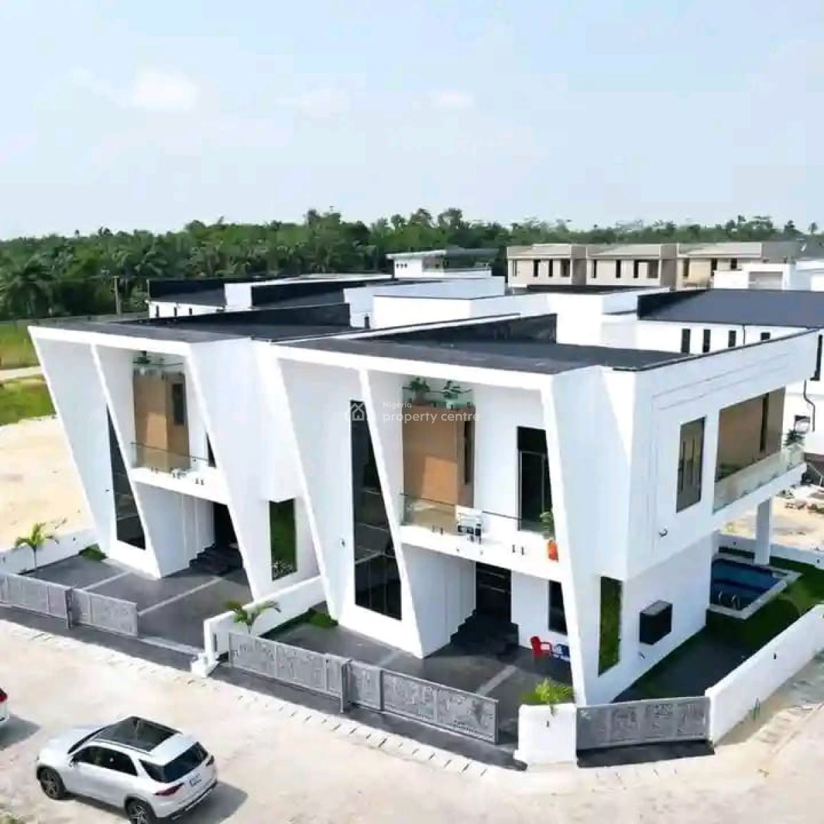Contemporary 5 Bedroom Detached Duplex with Private Pool, Chevron, Lekki, Lagos, Detached Duplex for Sale