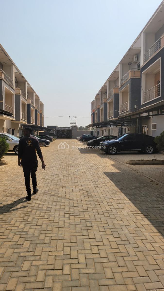 4 Bedroom Terrence Duplex with Bq, Gilmore, Jahi, Abuja, Terraced Duplex for Rent