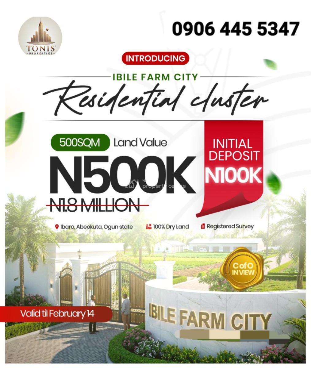 Plots and Acres of Residential Land, Ibara Town, Abeokuta North, Ogun, Residential Land for Sale