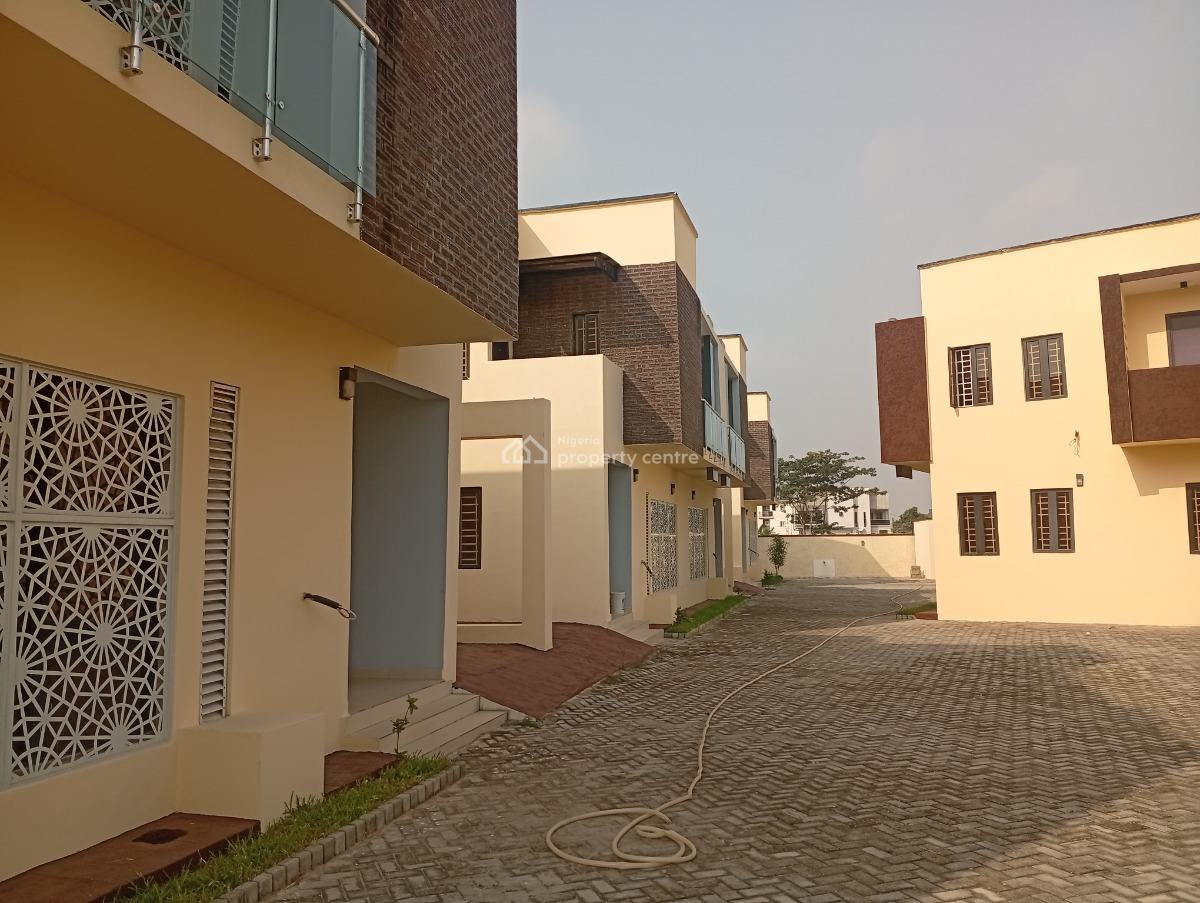 Newly Built 6 Units of 4 Bedroom Semi-detached House, Off Ogombo Road, Lekki Phase 2, Lekki, Lagos, Semi-detached Duplex for Rent