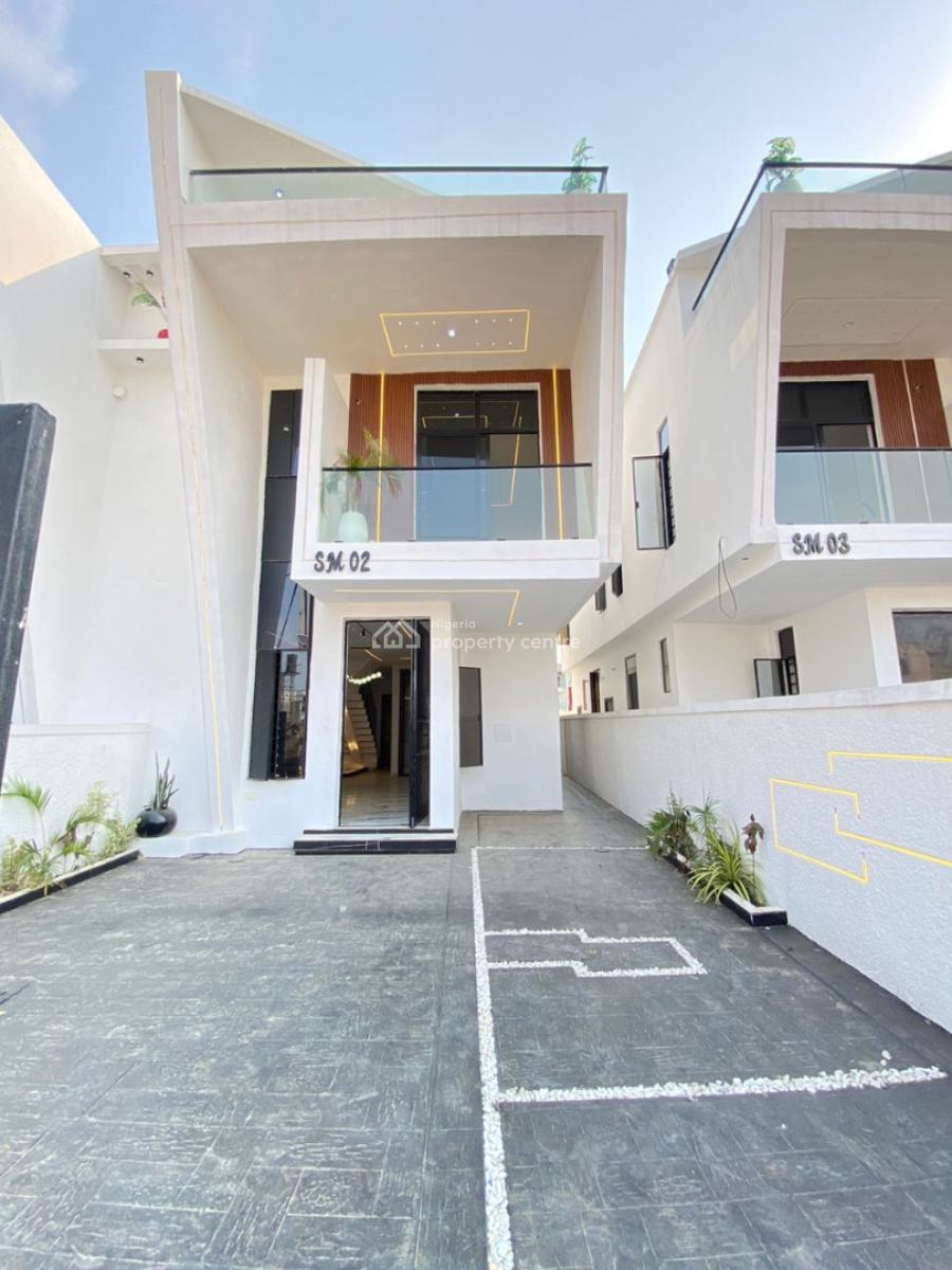 4 Bedroom Semi Detached Duplex, Ikota, Lekki, Lagos, Semi-detached Duplex for Sale