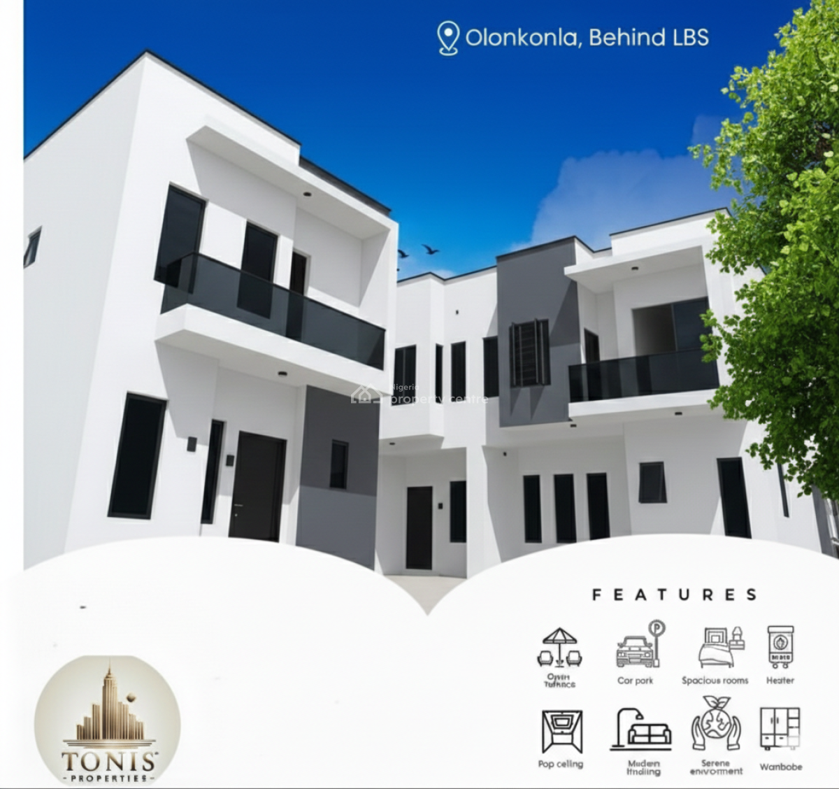 3 Bedroom Terrace Duplex, Lbs Axis, Olokonla, Ajah, Lagos, Terraced Duplex for Sale