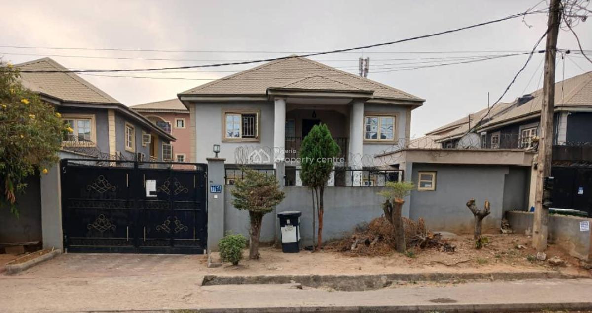 4 Bedroom Duplex with a Room Bq, Somide Odujinrin Omole Phase 2, Ikeja, Lagos, Detached Duplex for Sale