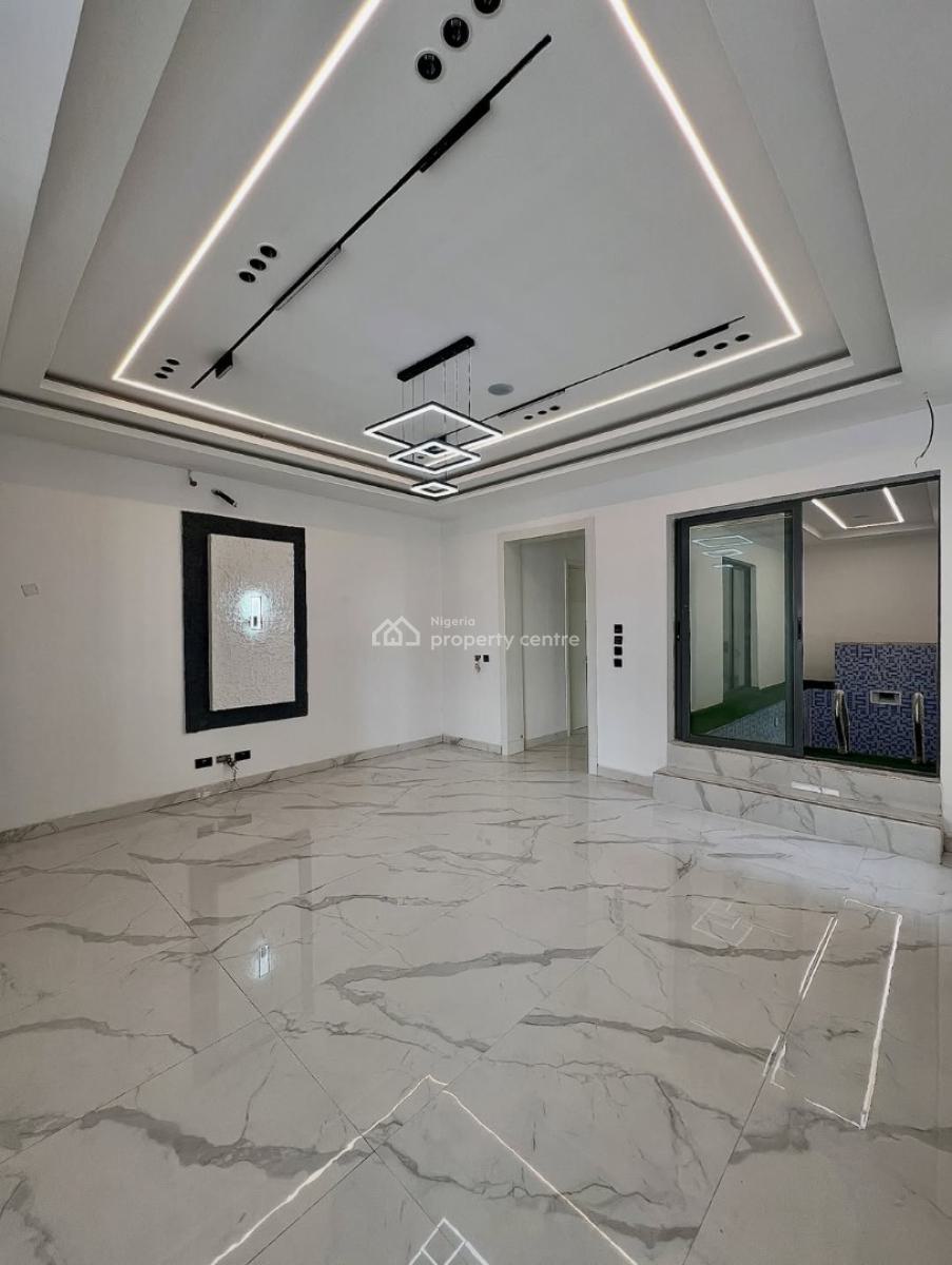 5 Bedroom Detached Duplex with Swimming Pool on Two Floors, Chevron, Lekki, Lagos, Detached Duplex for Sale
