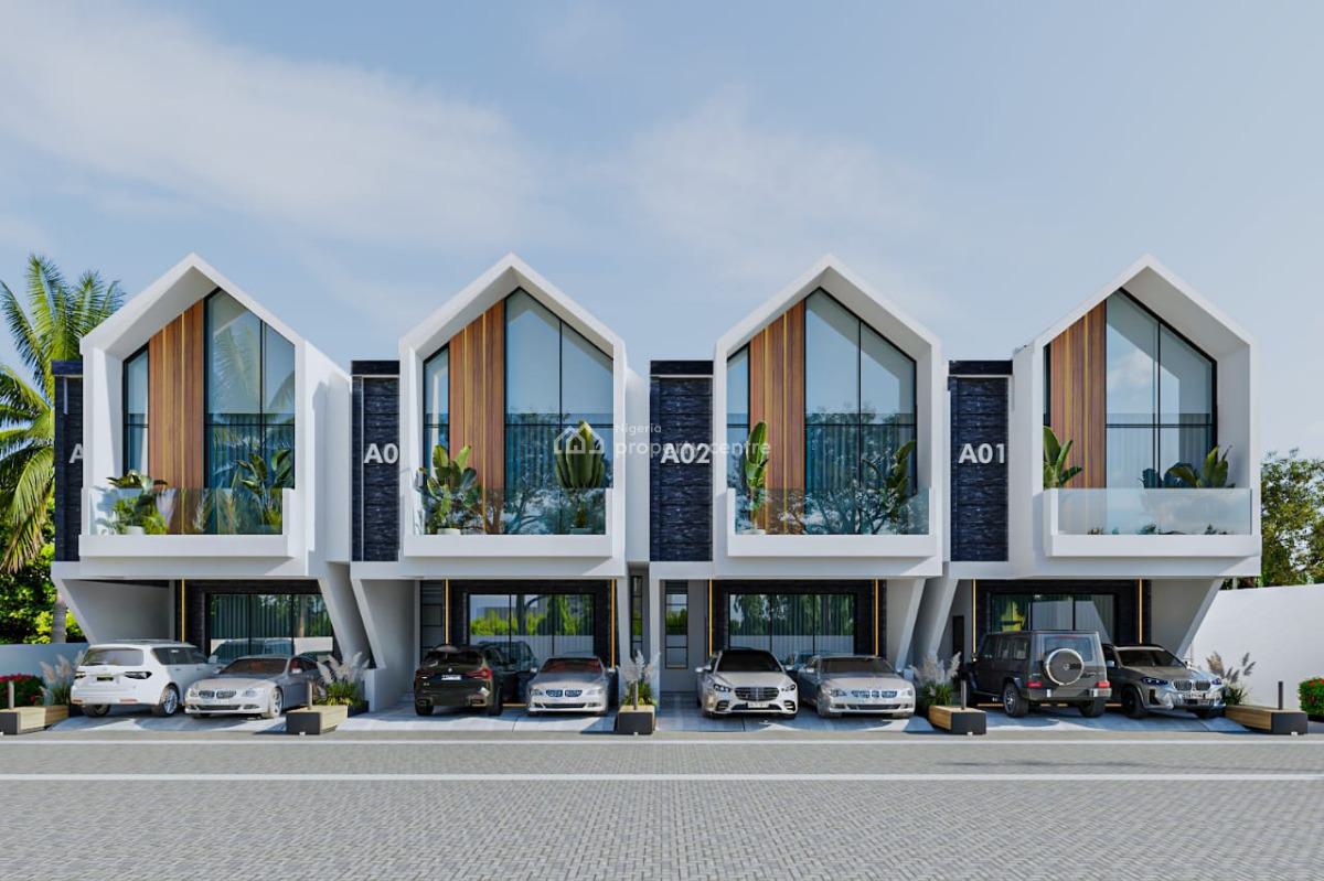 Take Advantage of This Beautiful Off Plan Property, Atican Beachview Estate, Ogombo, Ajah, Lagos, Terraced Duplex for Sale