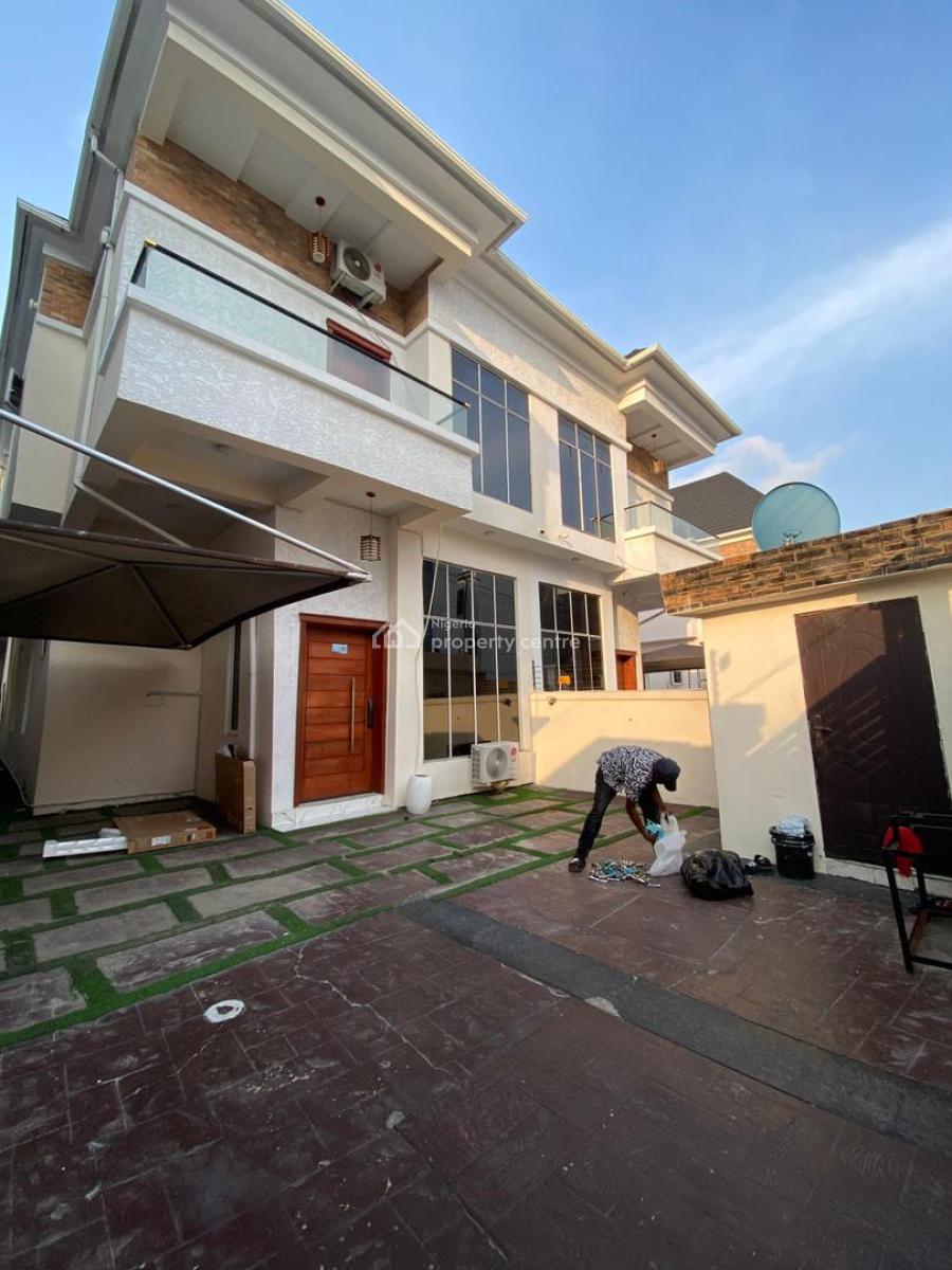 Exquisite 4 Bedrooms Semi-detached Duplex, Orchid, Lekki Phase 2, Lekki, Lagos, Semi-detached Duplex for Rent