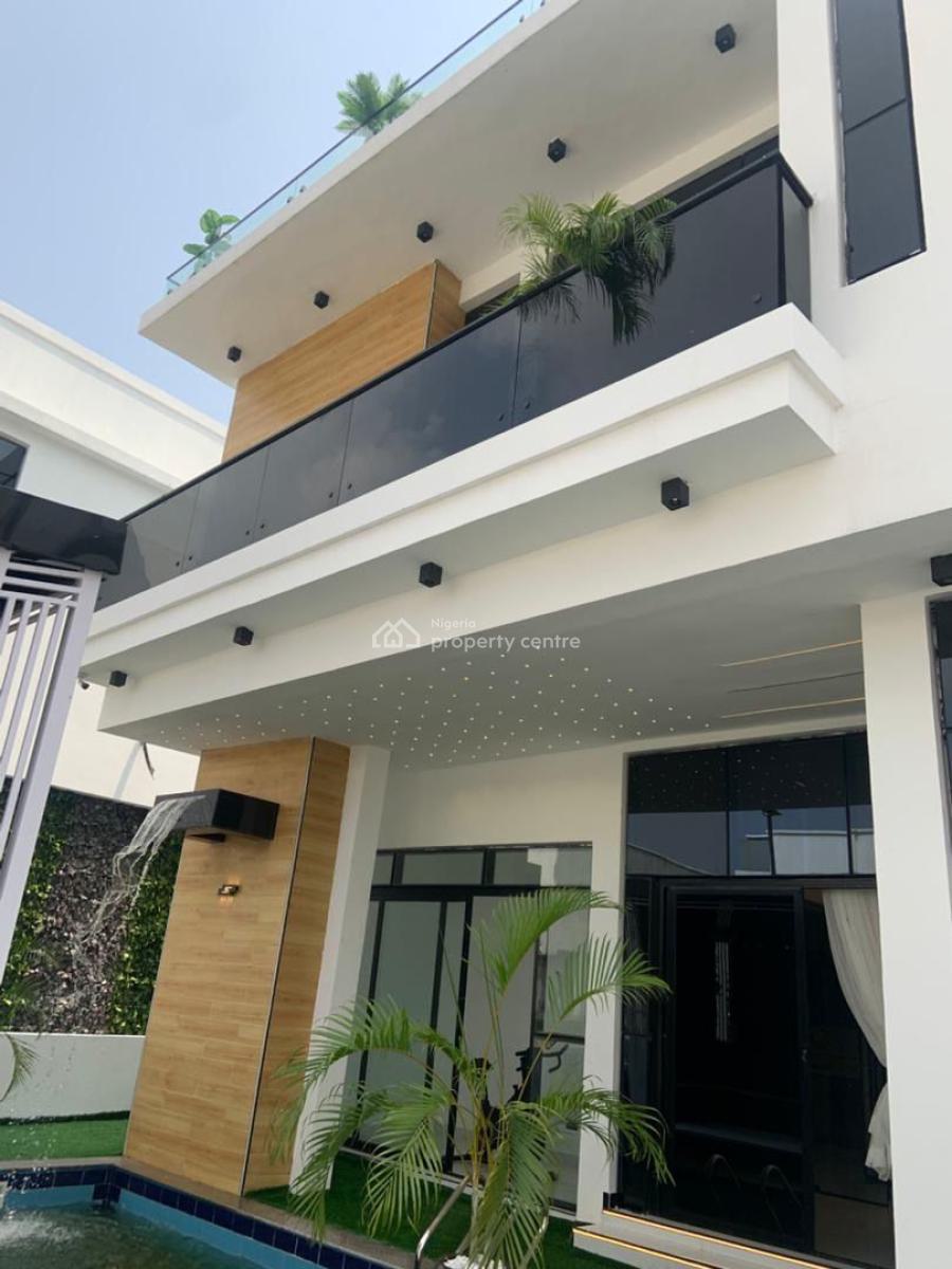 5 Bedroom Duplex with Swimming Pool and Cinema, Conservation, Lekki, Lagos, Detached Duplex for Sale