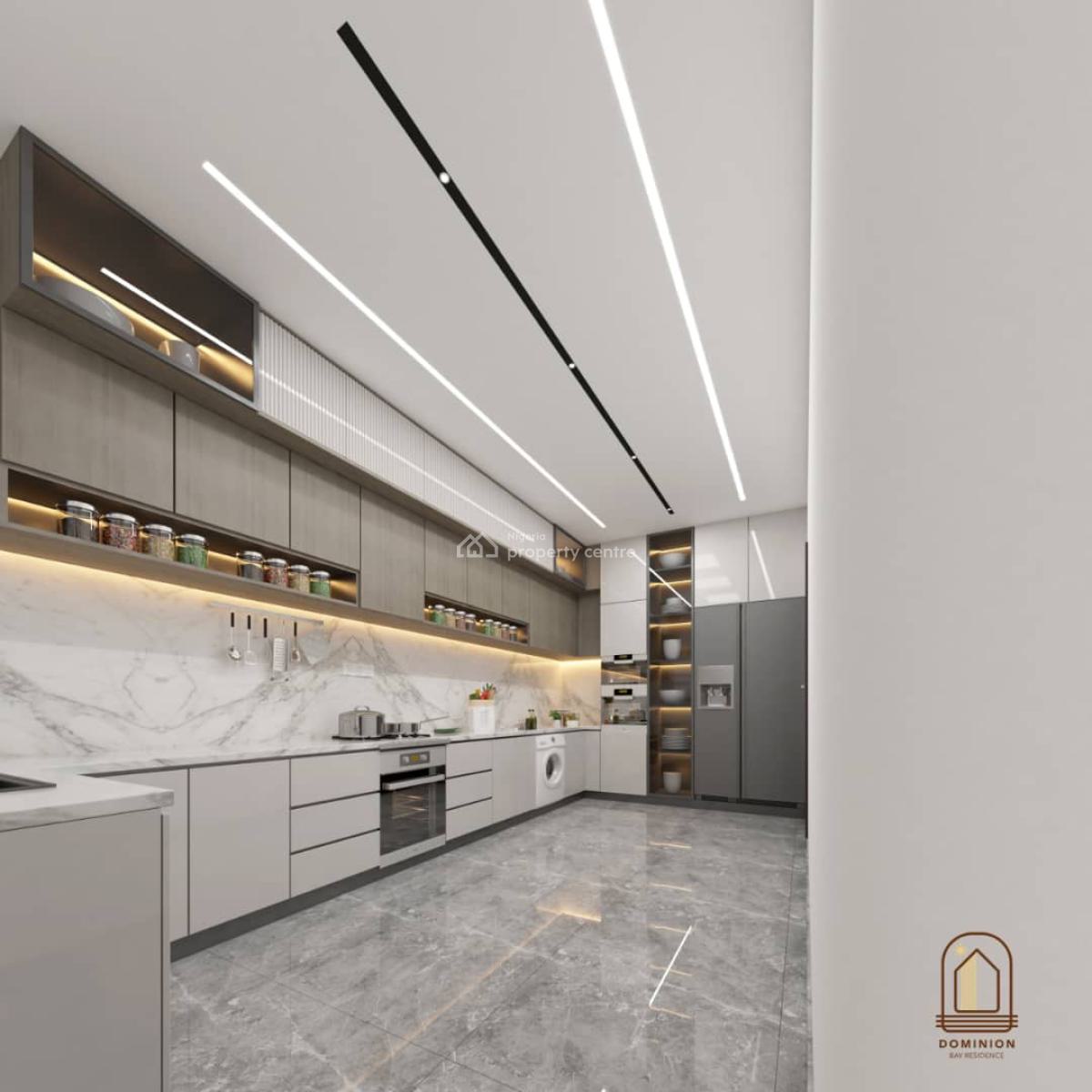 3 Bedroom Terraced Duplex, Dominion Bay Residence, Ogombo, Ajah, Lagos, Terraced Duplex for Sale