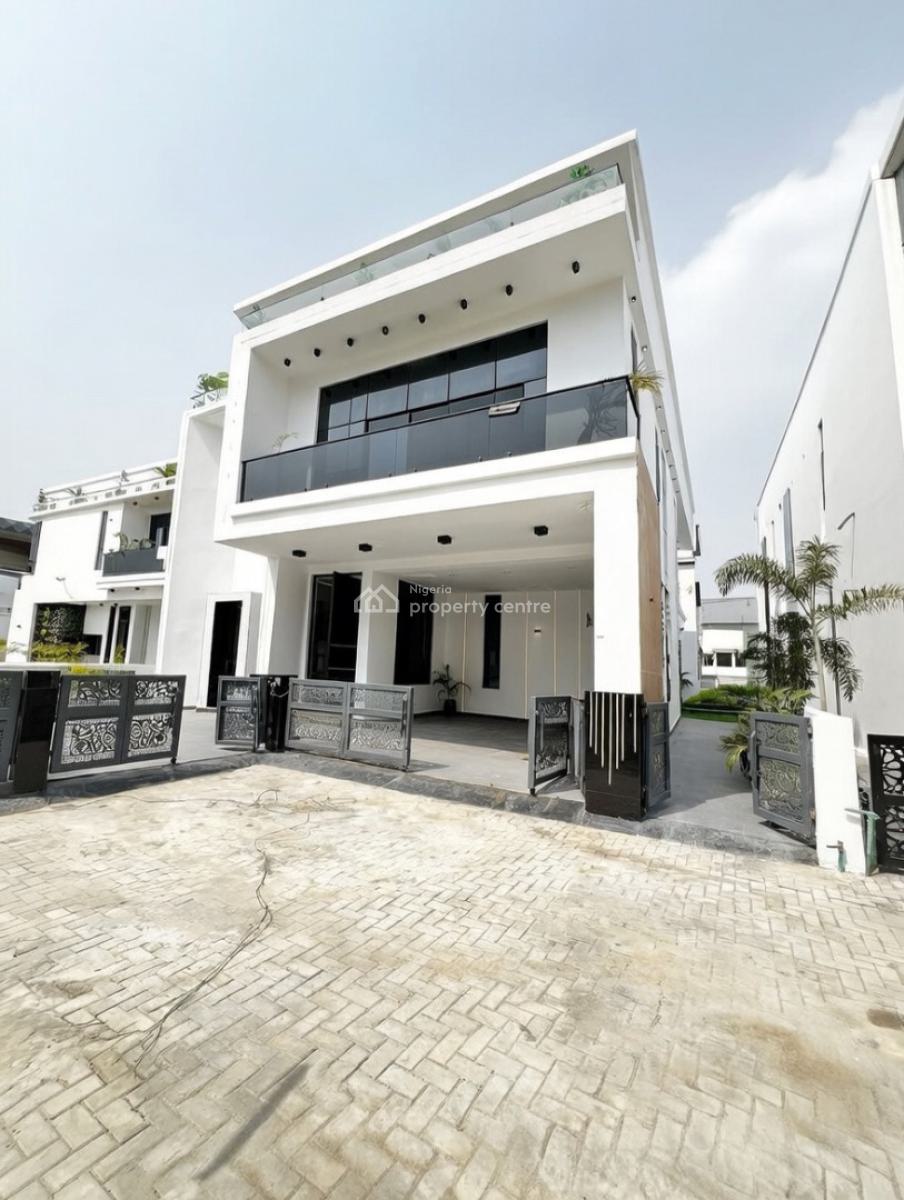 Stunning 5 Bedroom Detached Duplex with Pool, Cinema, Gym and Bq, Chevron, Lekki, Lagos, Detached Duplex for Sale