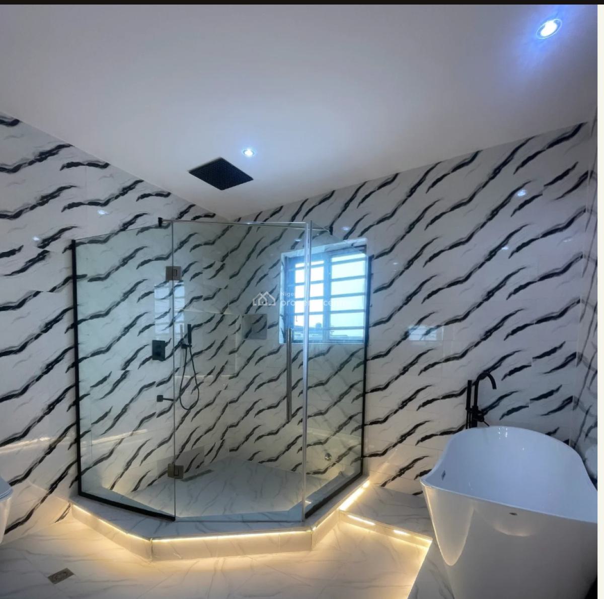 5 Bedroom Semi Detached Duplex on Two Floors with Open Rooftop, Peninsula Garden, Sangotedo, Ajah, Lagos, Semi-detached Duplex for Sale