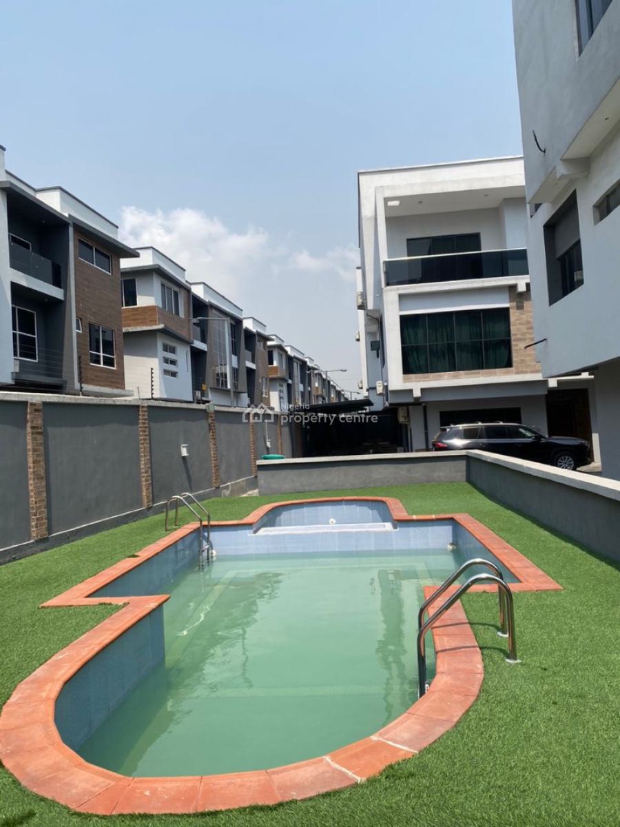 5 Bedroom Semidetached Duplex with a Bq, Lekki Phase 1, Lekki, Lagos, Semi-detached Duplex for Sale