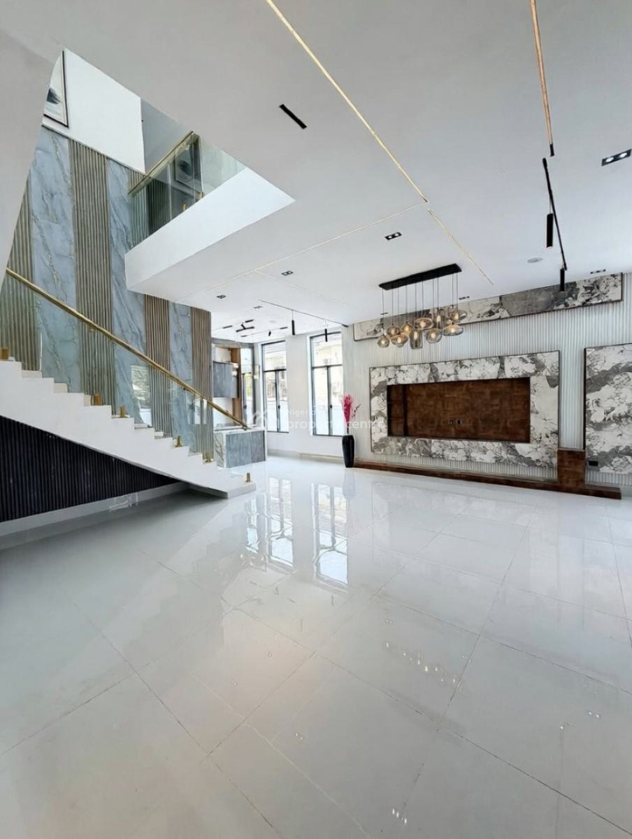 Newly Built 5 Bedroom Detached Duplex Swimming Pool and Bq, Chevron, Lekki, Lagos, Detached Duplex for Sale