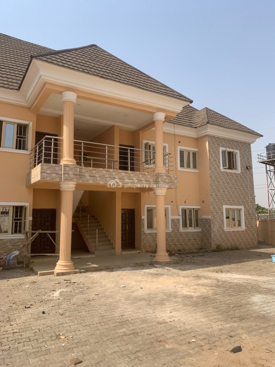 Spacious 2 Bedroom Flat on The First Floor, Gaduwa, Abuja, Flat / Apartment for Rent