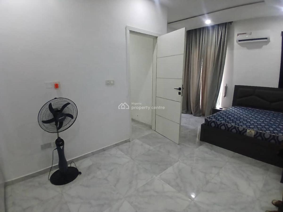 Furnished 4 Bedroom Terrace House with 1-room Domestic Staff Quarters, Lara Ademola Street, Agungi, Lekki, Lagos, Terraced Duplex for Rent