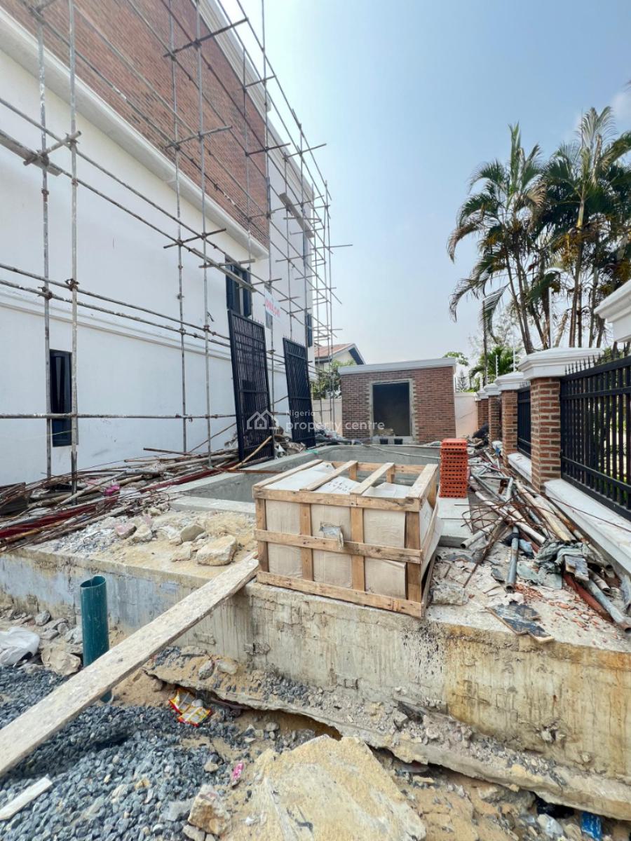 Standard 5 Bedroom Detached with Pool, Elevator, Gym & Bq, Gerrard Road, Old Ikoyi, Ikoyi, Lagos, Semi-detached Duplex for Sale