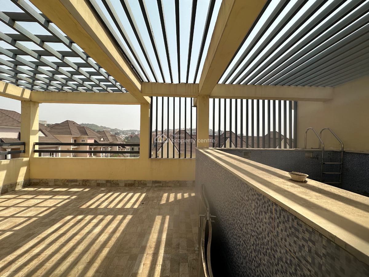 Elegantly Finished 4 Bedroom Terrace Duplex with Bq, Guzape District, Abuja, Terraced Duplex for Sale