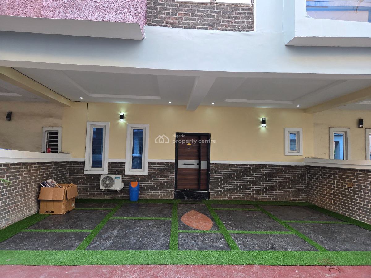 Fully Furnished Luxury 4 Bedrooms Terraced Duplex, Susan Orji Street, Royal View Estate, Opposite Mega Chicken, Ikota, Lekki, Lagos, Terraced Duplex Short Let