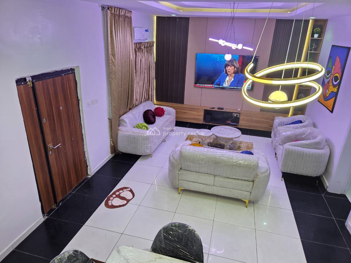 Fully Furnished Luxury 4 Bedrooms Terraced Duplex, Susan Orji Street, Royal View Estate, Opposite Mega Chicken, Ikota, Lekki, Lagos, Terraced Duplex Short Let
