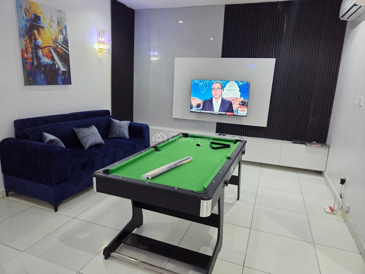 Fully Furnished Luxury 4 Bedrooms Terraced Duplex, Susan Orji Street, Royal View Estate, Opposite Mega Chicken, Ikota, Lekki, Lagos, Terraced Duplex Short Let