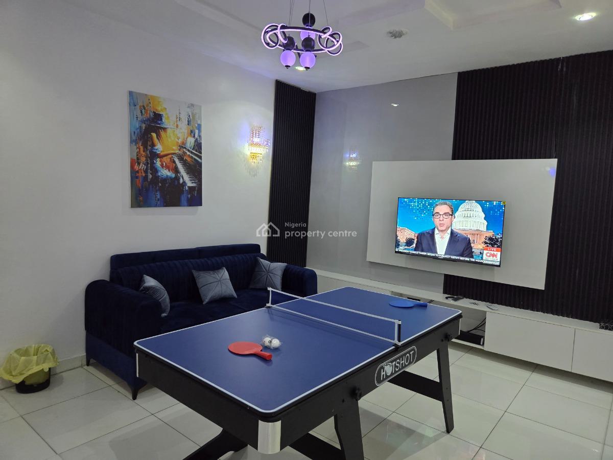 Fully Furnished Luxury 4 Bedrooms Terraced Duplex, Susan Orji Street, Royal View Estate, Opposite Mega Chicken, Ikota, Lekki, Lagos, Terraced Duplex Short Let
