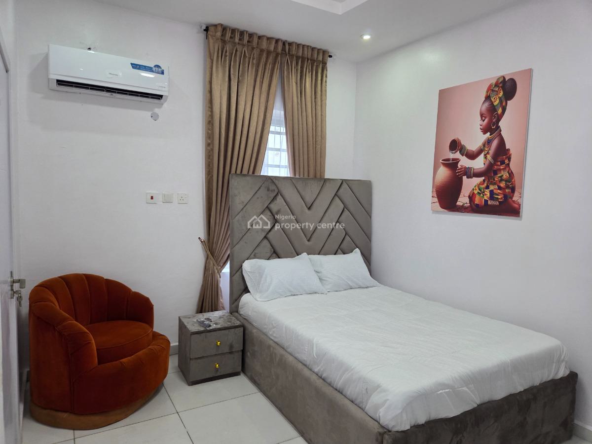 Fully Furnished Luxury 4 Bedrooms Terraced Duplex, Susan Orji Street, Royal View Estate, Opposite Mega Chicken, Ikota, Lekki, Lagos, Terraced Duplex Short Let