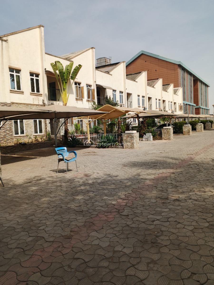 Luxury 4 Bedroom Terrace Duplex with Bq and Swimming Pool, By Zenith Bank, Jabi, Abuja, Terraced Duplex for Rent