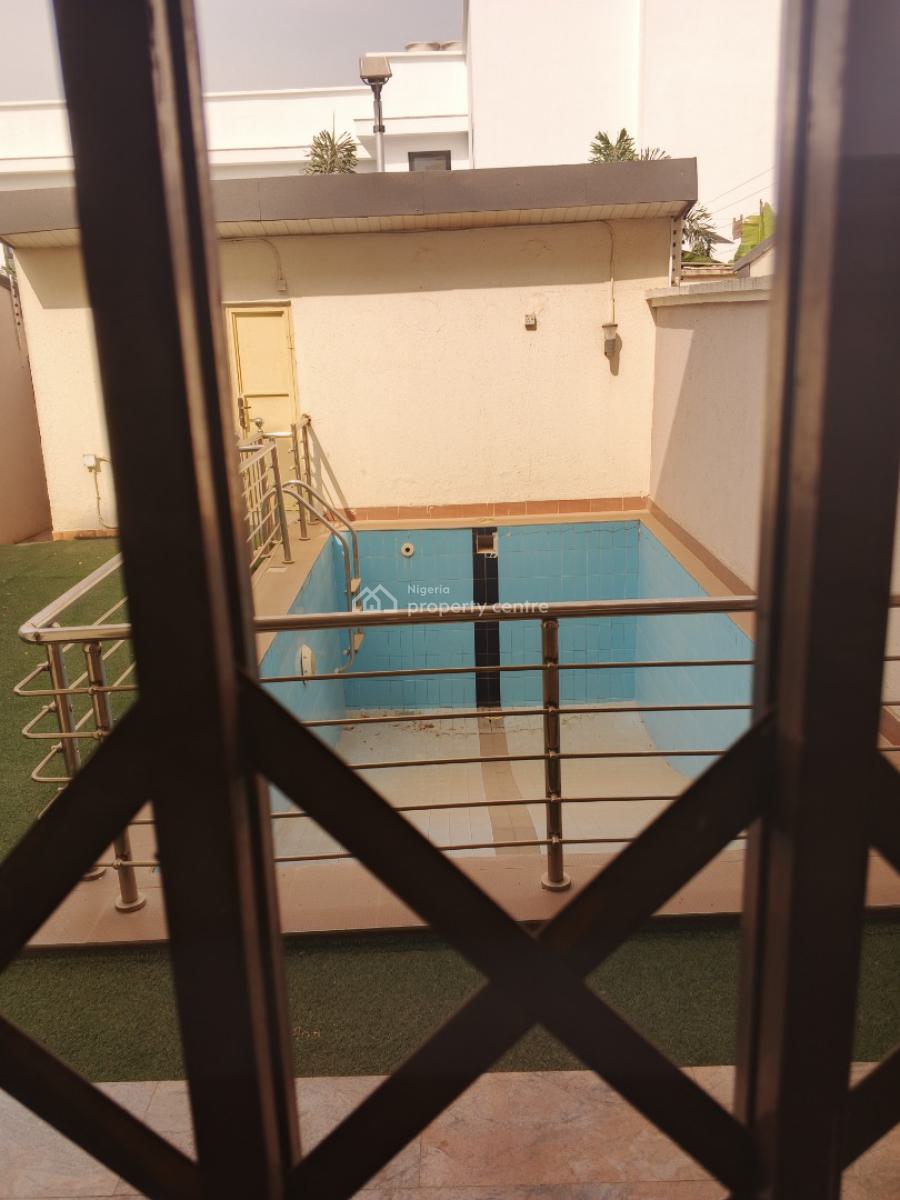 Luxury 4 Bedroom Terrace Duplex with Bq and Swimming Pool, By Zenith Bank, Jabi, Abuja, Terraced Duplex for Rent