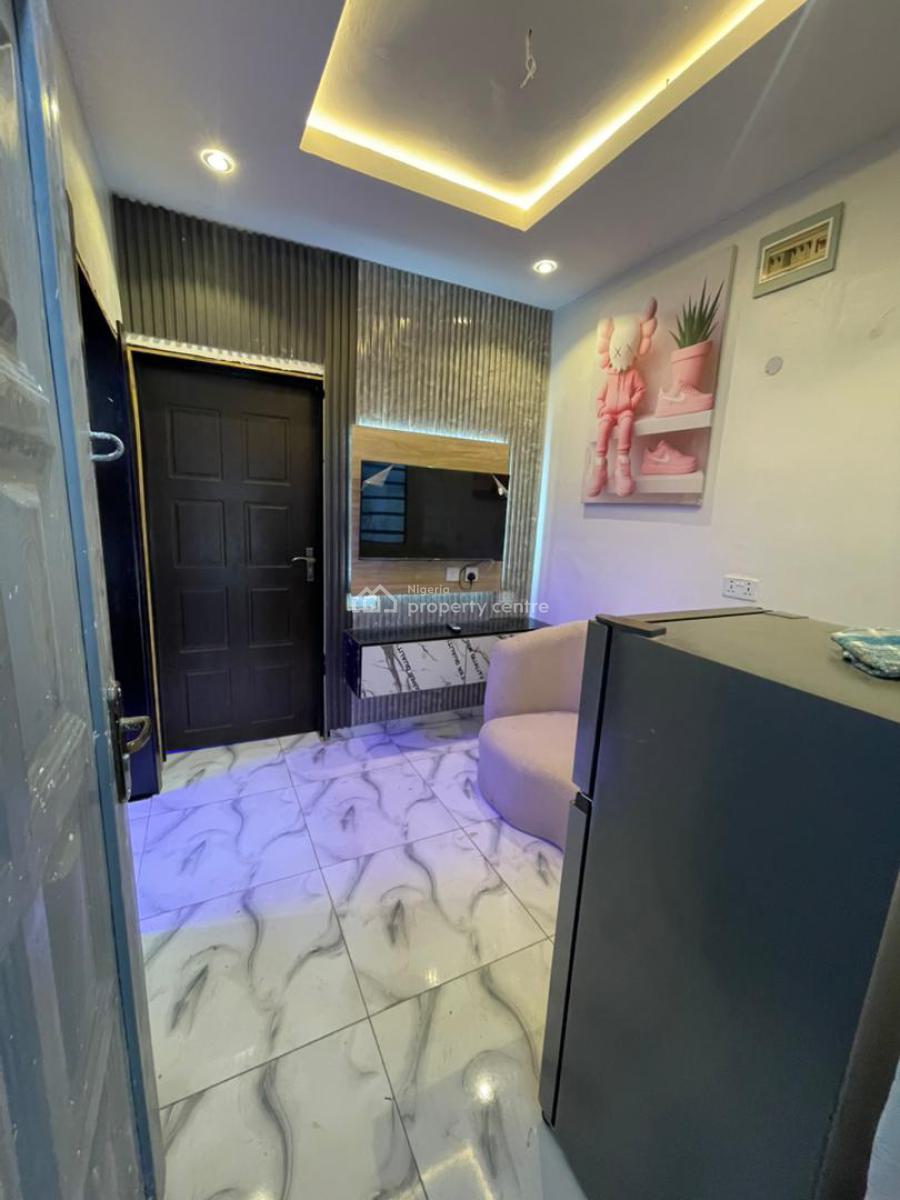 Furnished 1 Bedroom Shared Apartment 10 Man Room for Female, 35 Akinsoji Street, Fadeyi, Shomolu, Lagos, Mini Flat (room and Parlour) for Rent