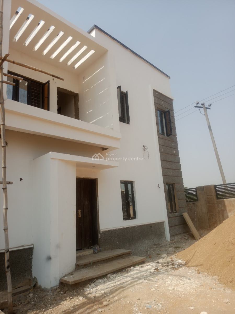 Newly Built 4 Bedroom Terrace Duplex with Attached Bq, Off Jahi/katampe Road, Jahi, Abuja, Terraced Duplex for Rent