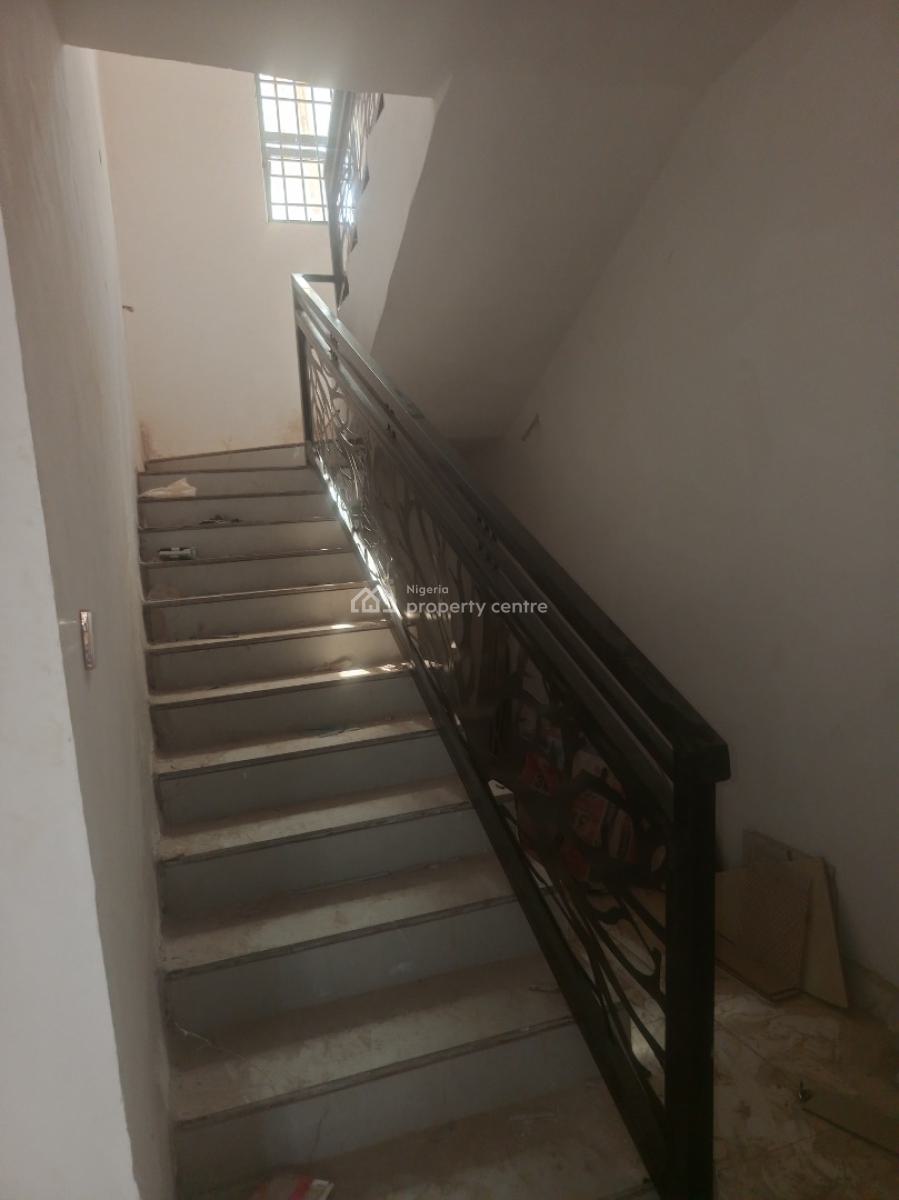 Newly Built 4 Bedroom Terrace Duplex with Attached Bq, Off Jahi/katampe Road, Jahi, Abuja, Terraced Duplex for Rent
