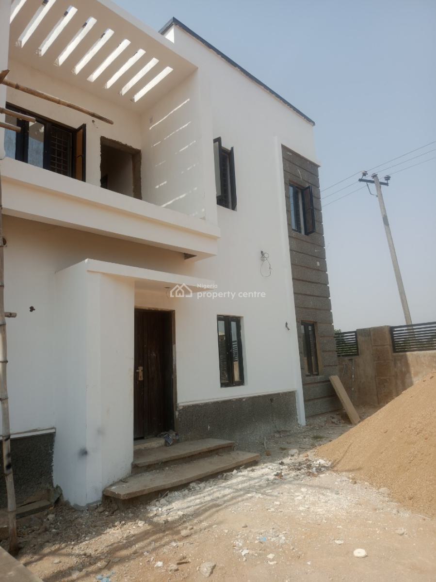 Newly Built 4 Bedroom Terrace Duplex with Attached Bq, Off Jahi/katampe Road, Jahi, Abuja, Terraced Duplex for Rent
