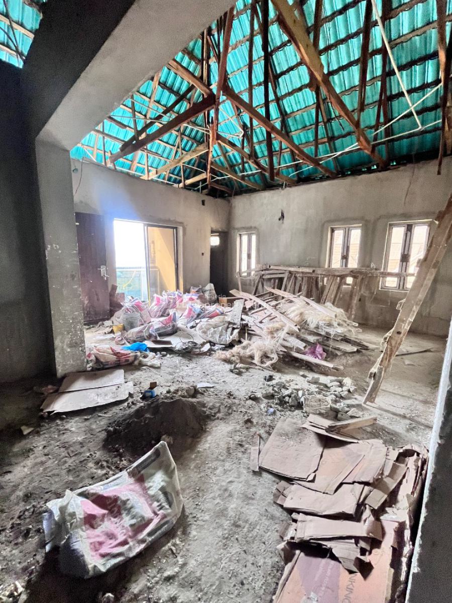 Semi Finished 3 Bedroom Flat in The Market, Katampe, Abuja, Flat / Apartment for Sale