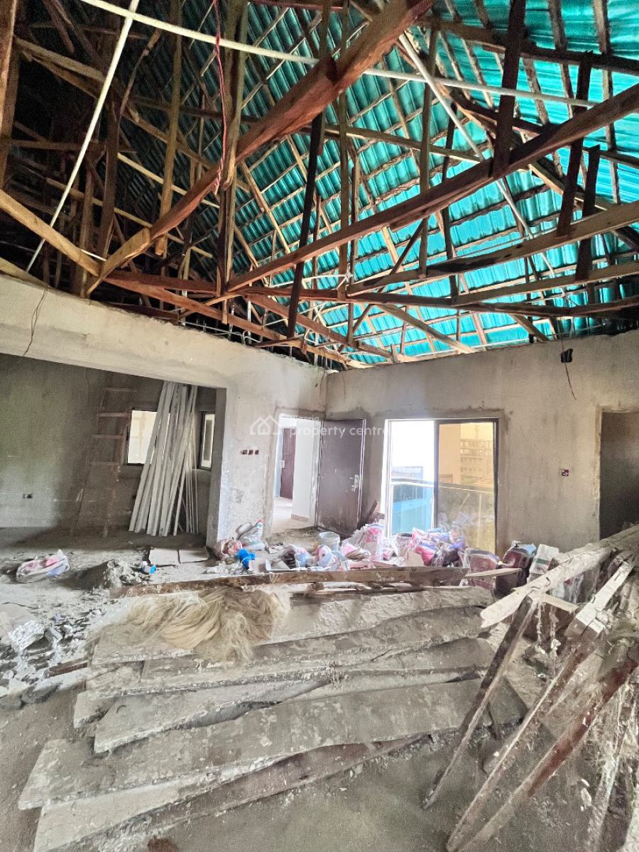 Semi Finished 3 Bedroom Flat in The Market, Katampe, Abuja, Flat / Apartment for Sale