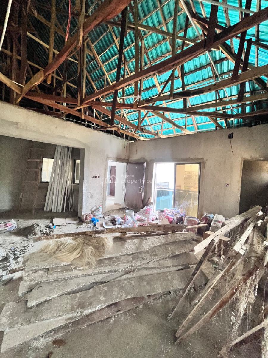 Semi Finished 3 Bedroom Flat in The Market, Katampe, Abuja, Flat / Apartment for Sale