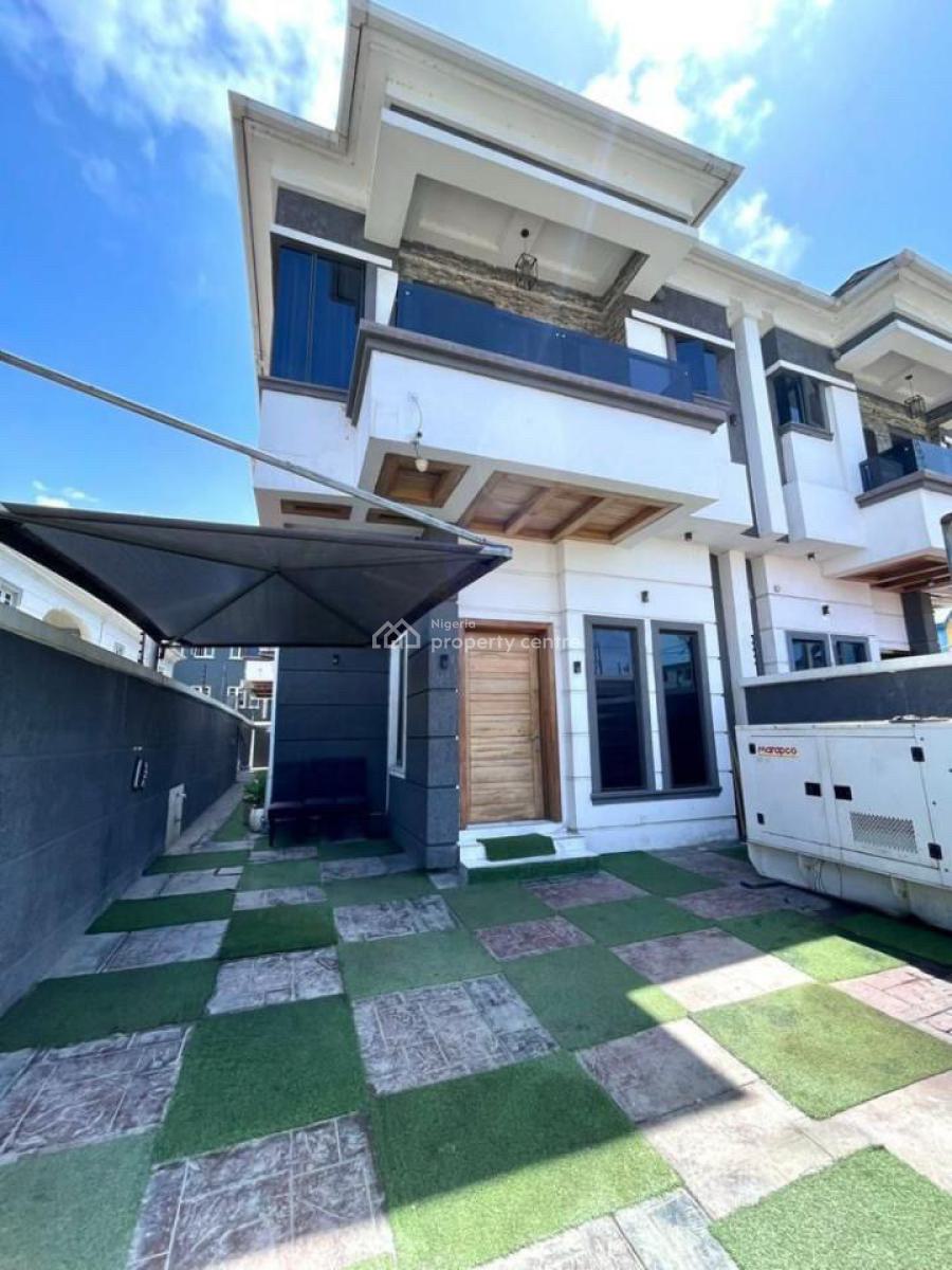 4-bedroom Semi-detached Duplex with Bq, Ikate Elegushi, Lekki, Lagos, Semi-detached Duplex for Rent