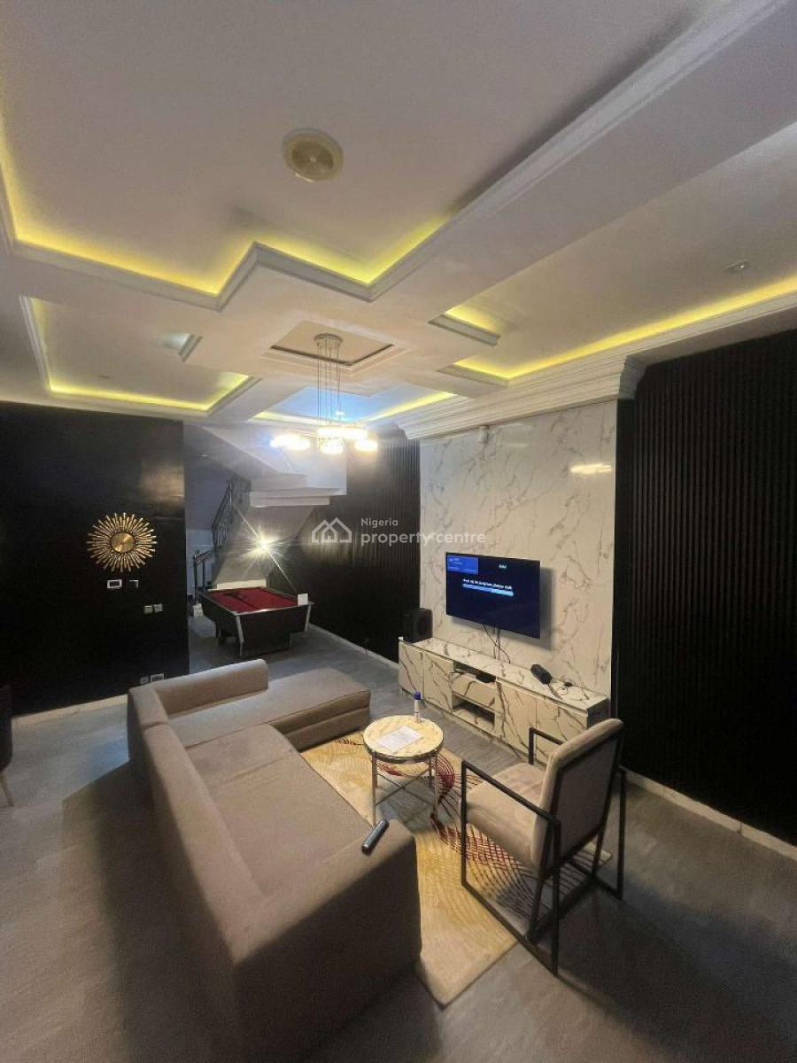 4-bedroom Semi-detached Duplex with Bq, Ikate Elegushi, Lekki, Lagos, Semi-detached Duplex for Rent